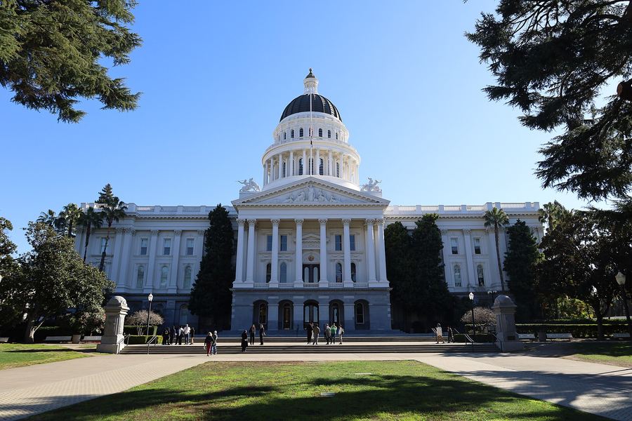 Archive photo: the California State Capitol in Sacramento, January 2025.