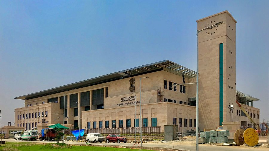 Archive photo: the High Court of Andhra Pradesh in Amaravati, May 2019.