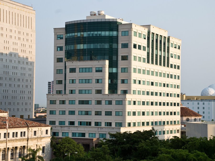 Archive photo: the James Lawrence King Federal Justice Building in Miami, May 2011.