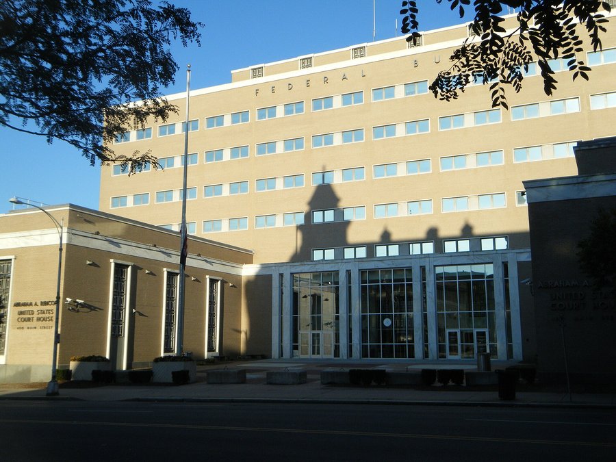 Archive photo: the Abraham A. Ribicoff Federal Building and United States Courthouse in Hartford, Connecticut, August 2010.
