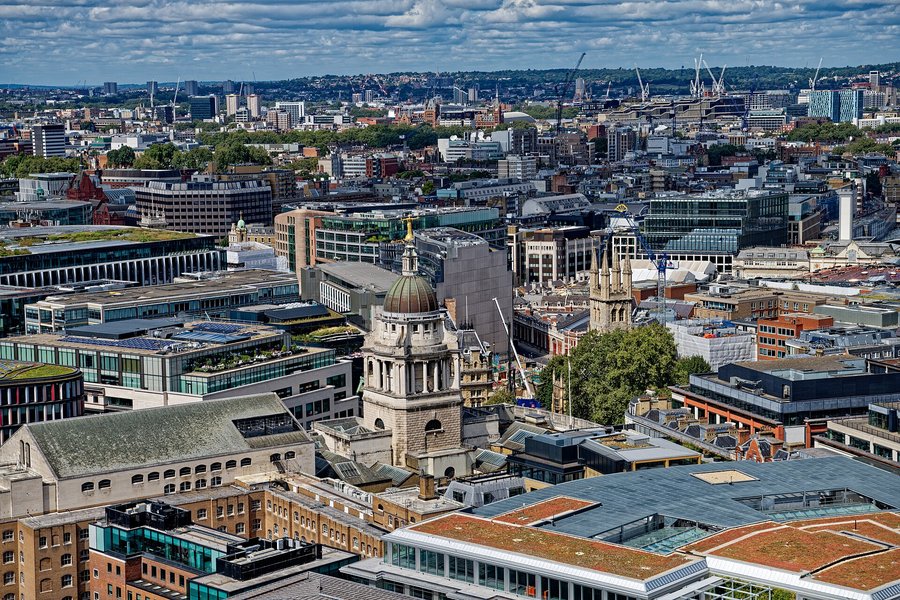 Archive photo: the Old Bailey (Central Criminal Court) in London, with the Lady Justice statue atop the dome, August 2023.