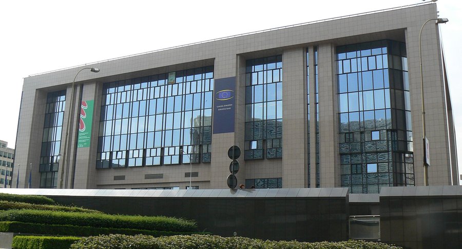 Archive photo: the Justus Lipsius building (European Council / Council of the EU) in Brussels, April 2011.