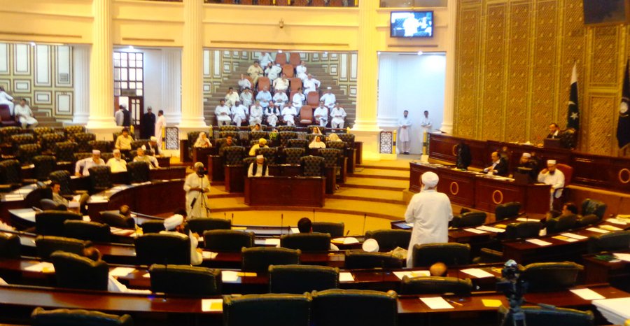 Archive photo: the Khyber Pakhtunkhwa Provincial Assembly in session in Peshawar.